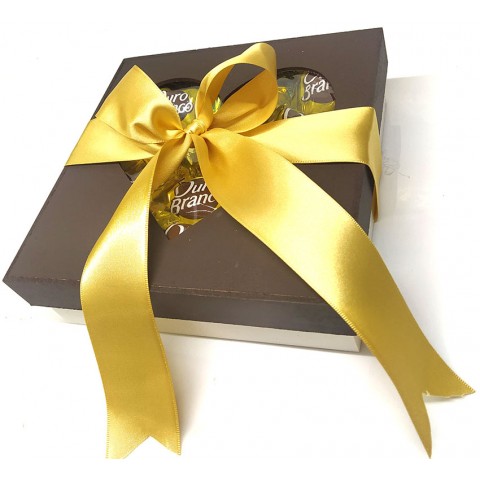 Caixa Te Amo com 12 Bombons Ouro Branco