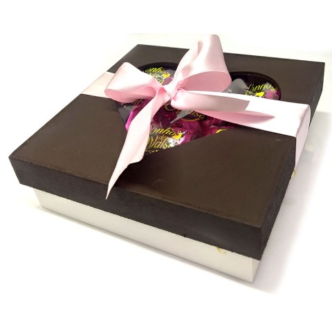 Caixa Te Amo com 12 Bombons Sonho de Valsa