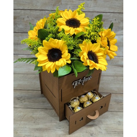 Porta Jóias Amor de Ouro 